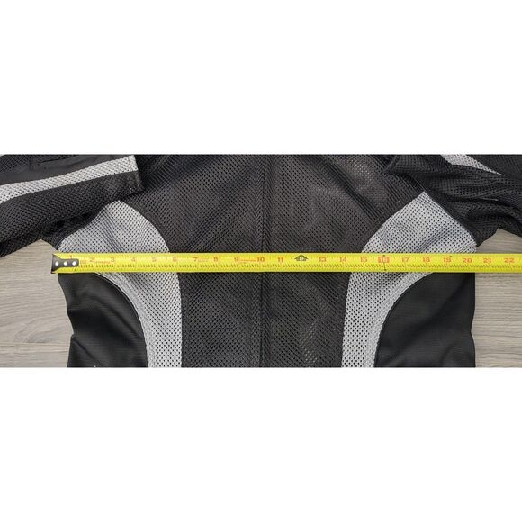 Joe Rocket Womens L Cleo Mesh Motorcycle Jacket Black No Liner Back Pad Only - Picture 14 of 15